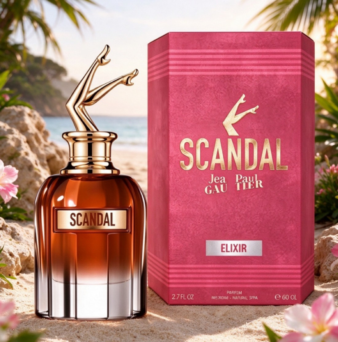 Perfume Fragrance Jean Paul Gaultier Le Male - Jea Paul Gaultier Scandal Elixir kadın