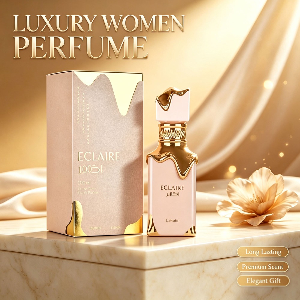 Perfume Alcohol Fragrance - Lattafa Eclaire Kadınlar İçin Parfüm 100ml