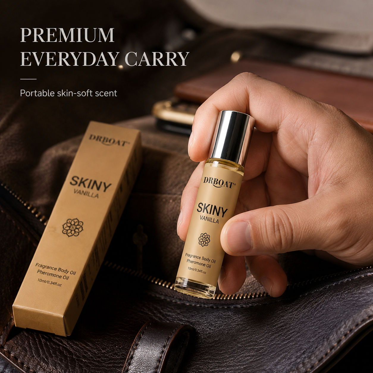 Perfume Fragrance Oil - Erkekler için Roll-On Parfüm Yağı, Cilt